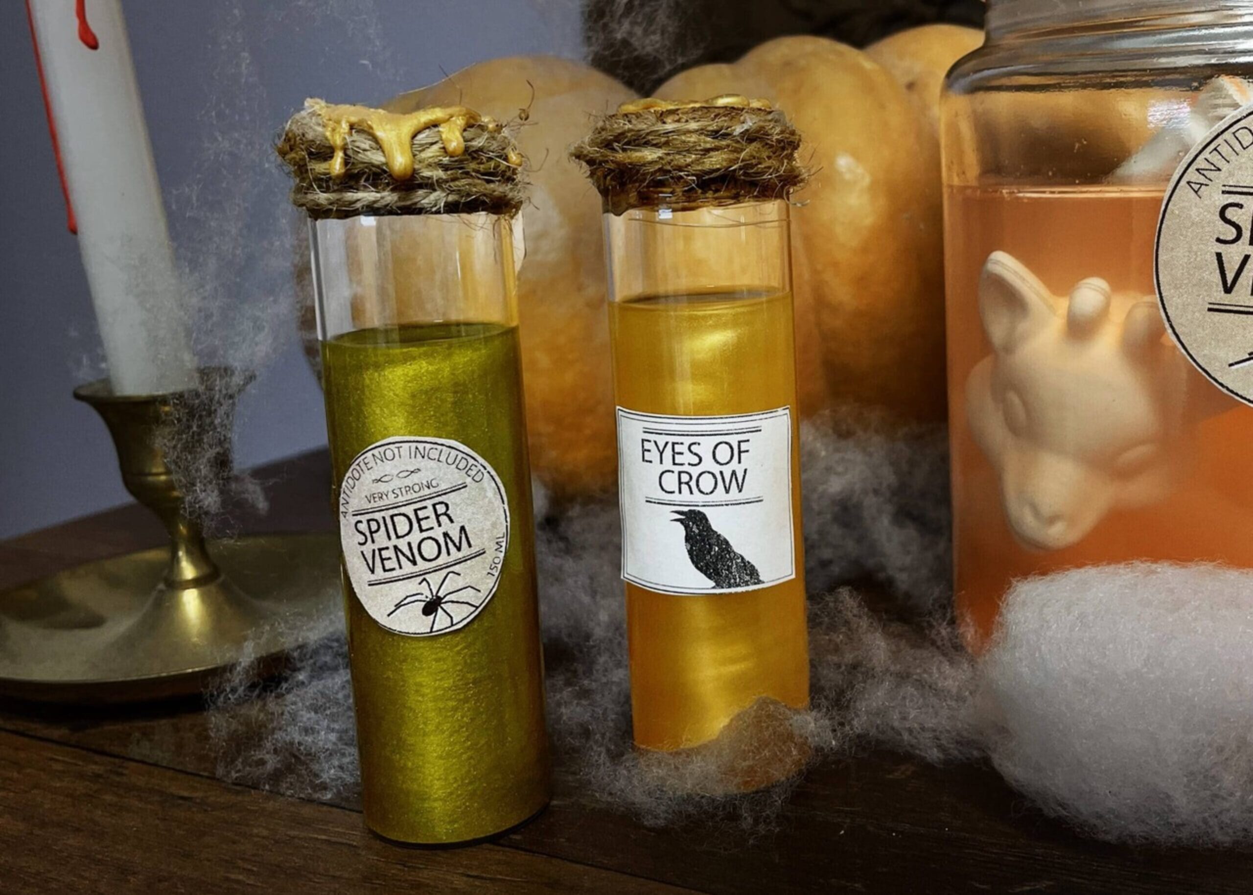 DIY potions Harry Potter (tuto, astuce, effet métallisé) 