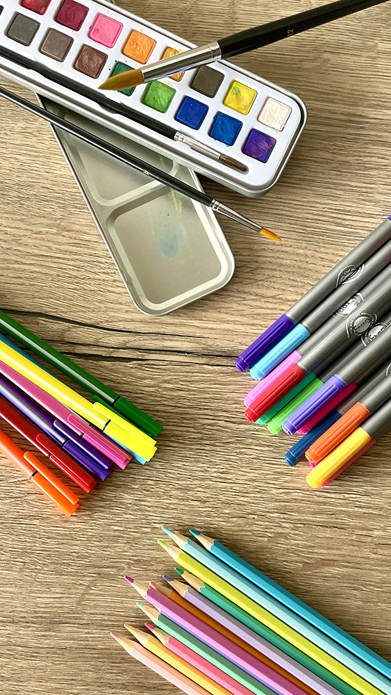 Coloriage pour se détendre en vacances