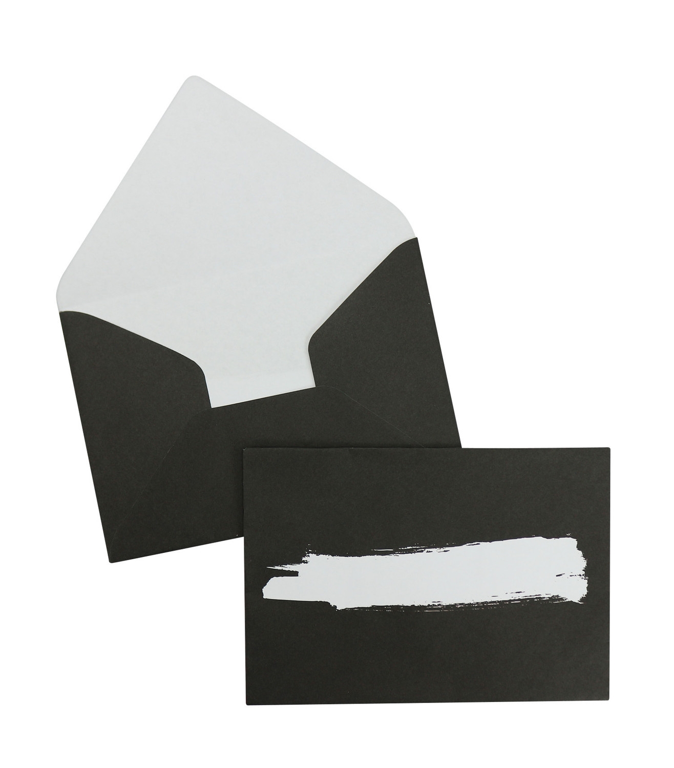Enveloppe avec carte - Blanc