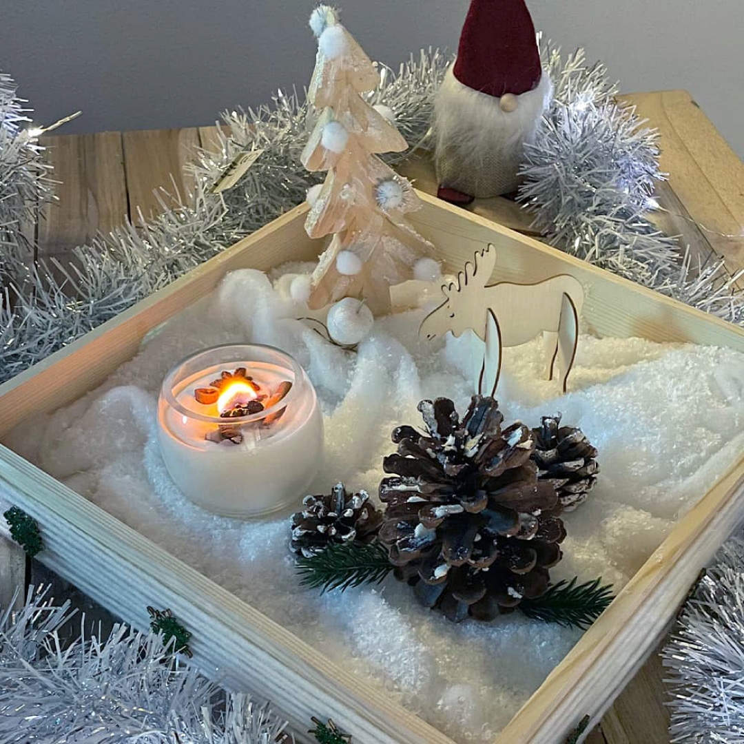 Moule pour Bougies de Noël - Flocon Créations DIY