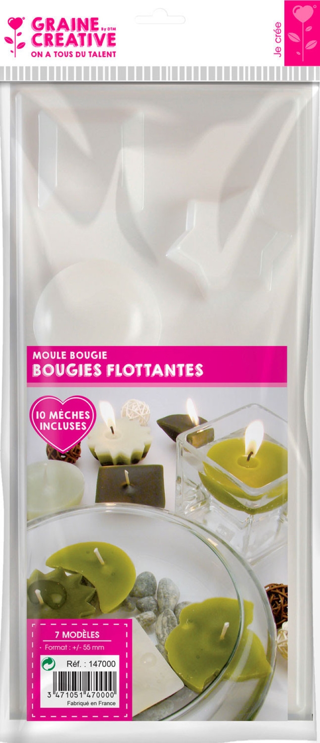 Bougie flottante - Bougies Bougeoirs