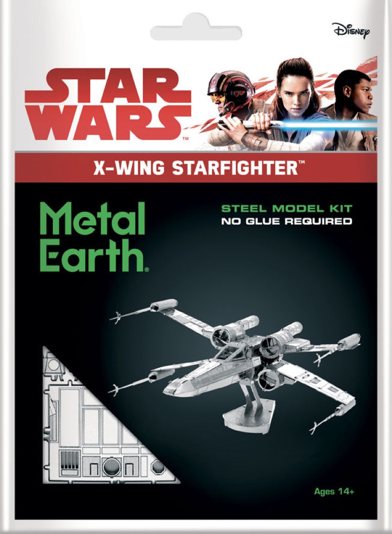 Maquette Metal 3D X-Wing Starfighter Star Wars Metal Earth