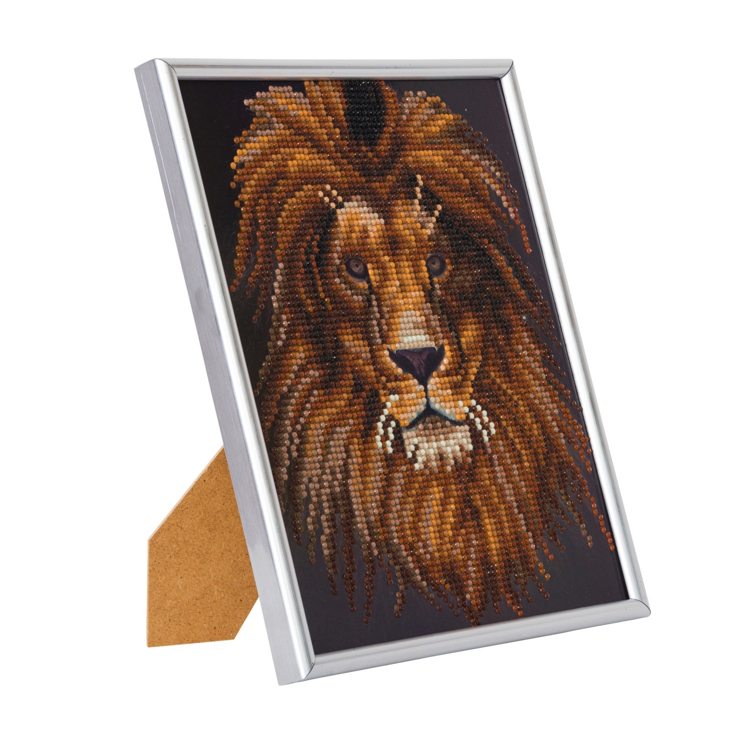 Kit carte broderie diamant Crystal Lion Lion
