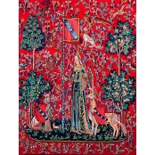 Canevas Pénélope Antique Dame à la licorne le Toucher 65x80cm