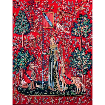 MRC1432205 - 3230080222055 - Margot - Canevas Pénélope Antique Dame à la licorne le Toucher 65x80cm - France