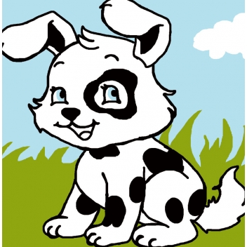 KS20_47 - 3372770155462 - LUC - Kit canevas Soudan Dalmatien 20x20cm - France