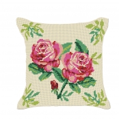 Kit coussin demi-point Roses