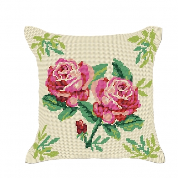 KCOUS_167 - 3372770120286 - LUC - Kit coussin demi-point Roses - France