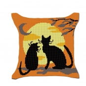 Kit coussin demi-point Les chats