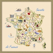 Kit Tableau Secrets De France