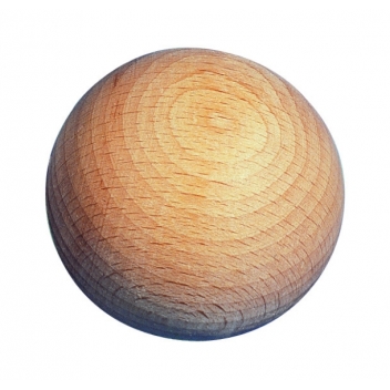 Boule en bois Ø 50 mm Non-percée Rayher Décoration