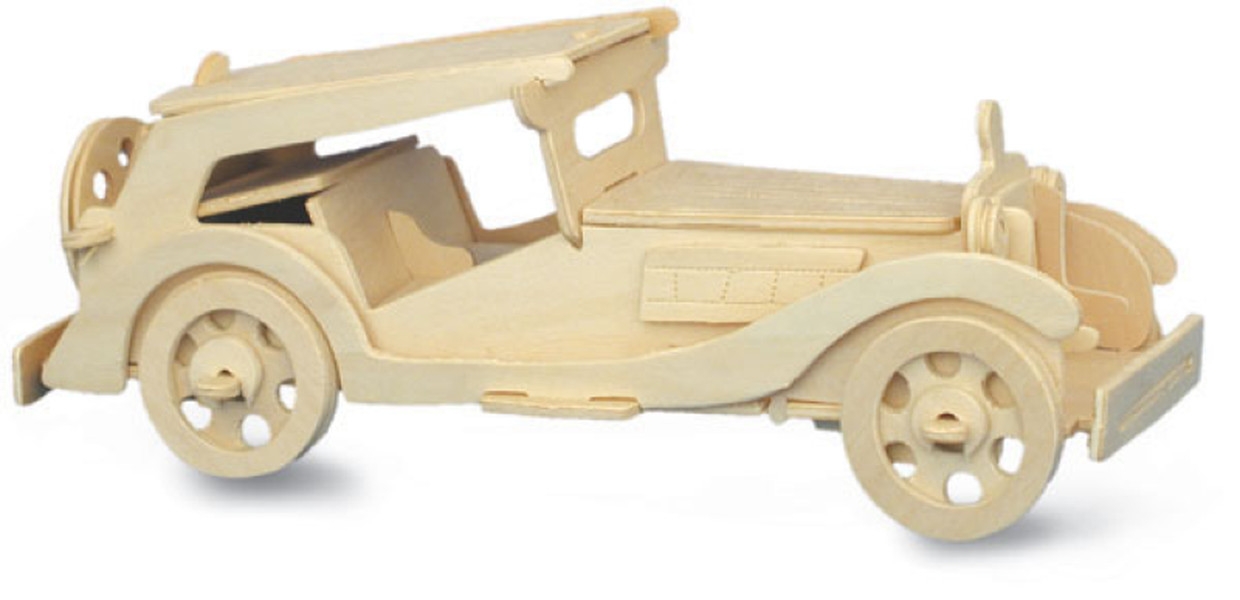 Maquette en bois voiture coupé sur Ennapurna