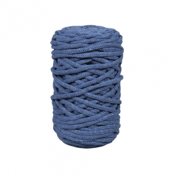 42010372 - 4006166253621 - Rayher - Fil à crocheter Tressé Braidy Recycling 4mm Bleu jeans - 7