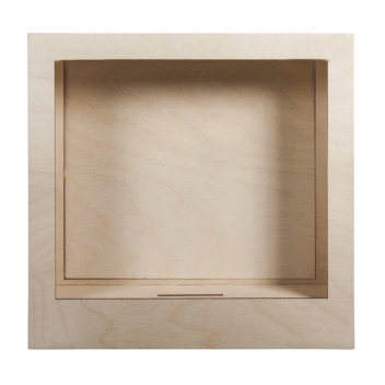 62854505 - 4006166119569 - Rayher - Cadre en bois Grand Modèle 24 x 24 x 6,6cm - 7