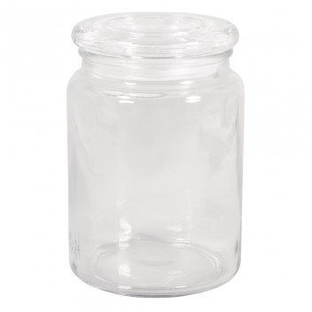 46048000 - 4006166283567 - Rayher - Pot en Verre avec couvercle en verre H 14 cm 900 ml