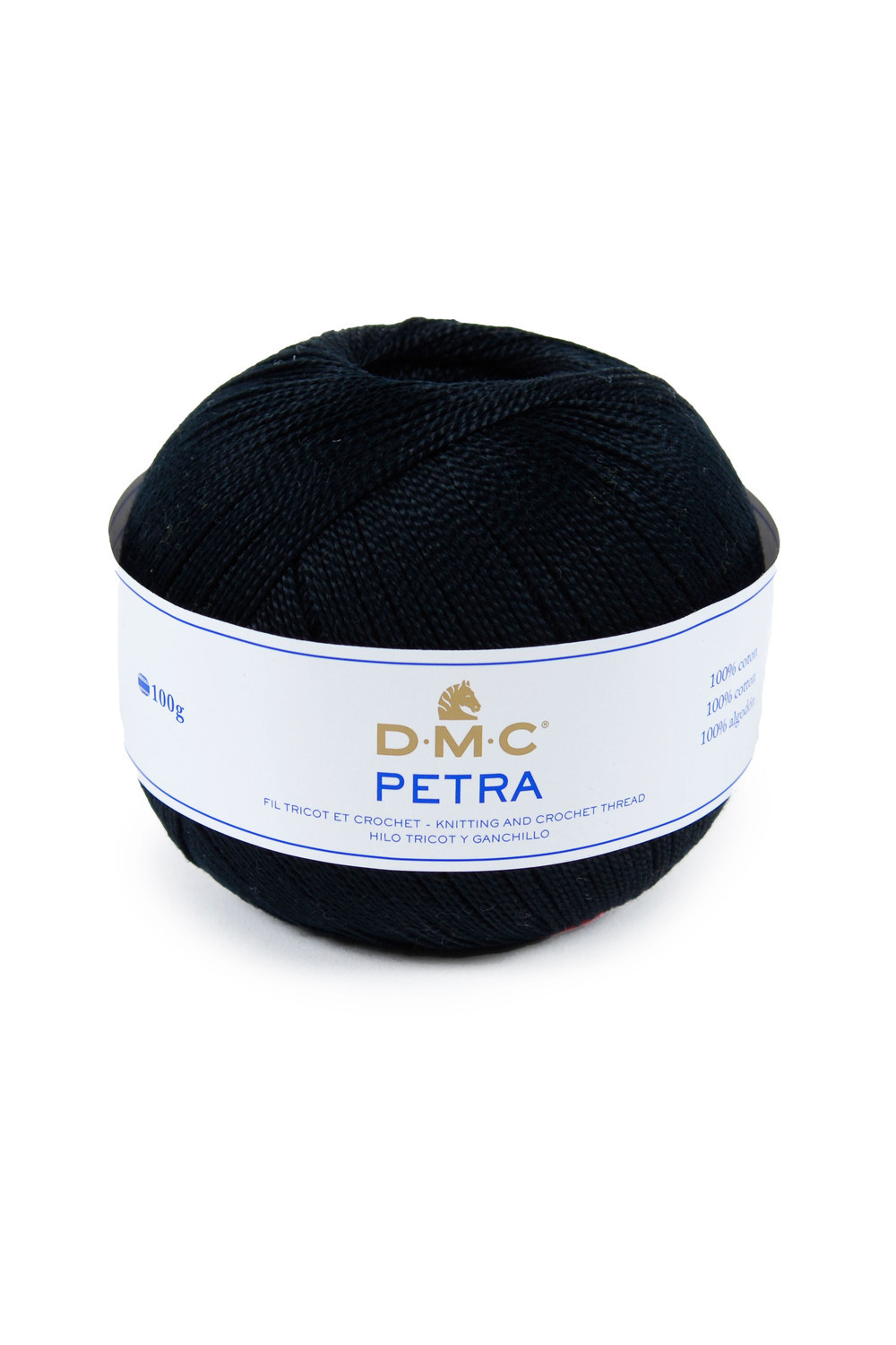 Fil coton pour crochet et tricot Pétra gr.8 DMC 